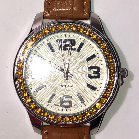 CRYSTAL LEATHER WATCH - Picture 4 of 13